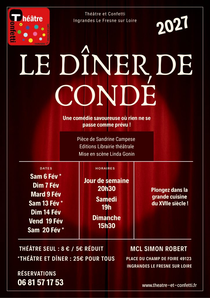 Pièce 2027 Le dîner de Condé